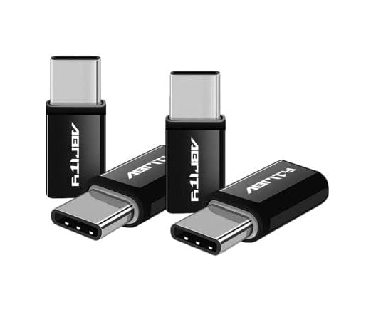 Micro USB Female to USB C Male Adapter 4 Pack USB C to Micro USB Micro USB to USB C adapterType C to Micro USB Cord for Charger converter Galaxy S7 S8 S20 Note Edge Mac Google Chromebook Nexus